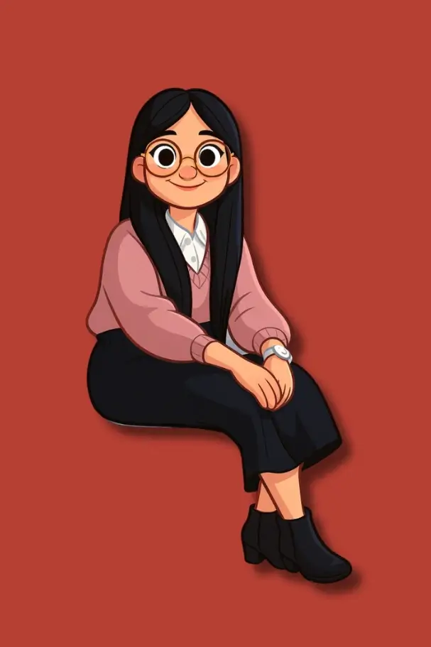 Comic of Sandy Wu, PhD Student at NYCU